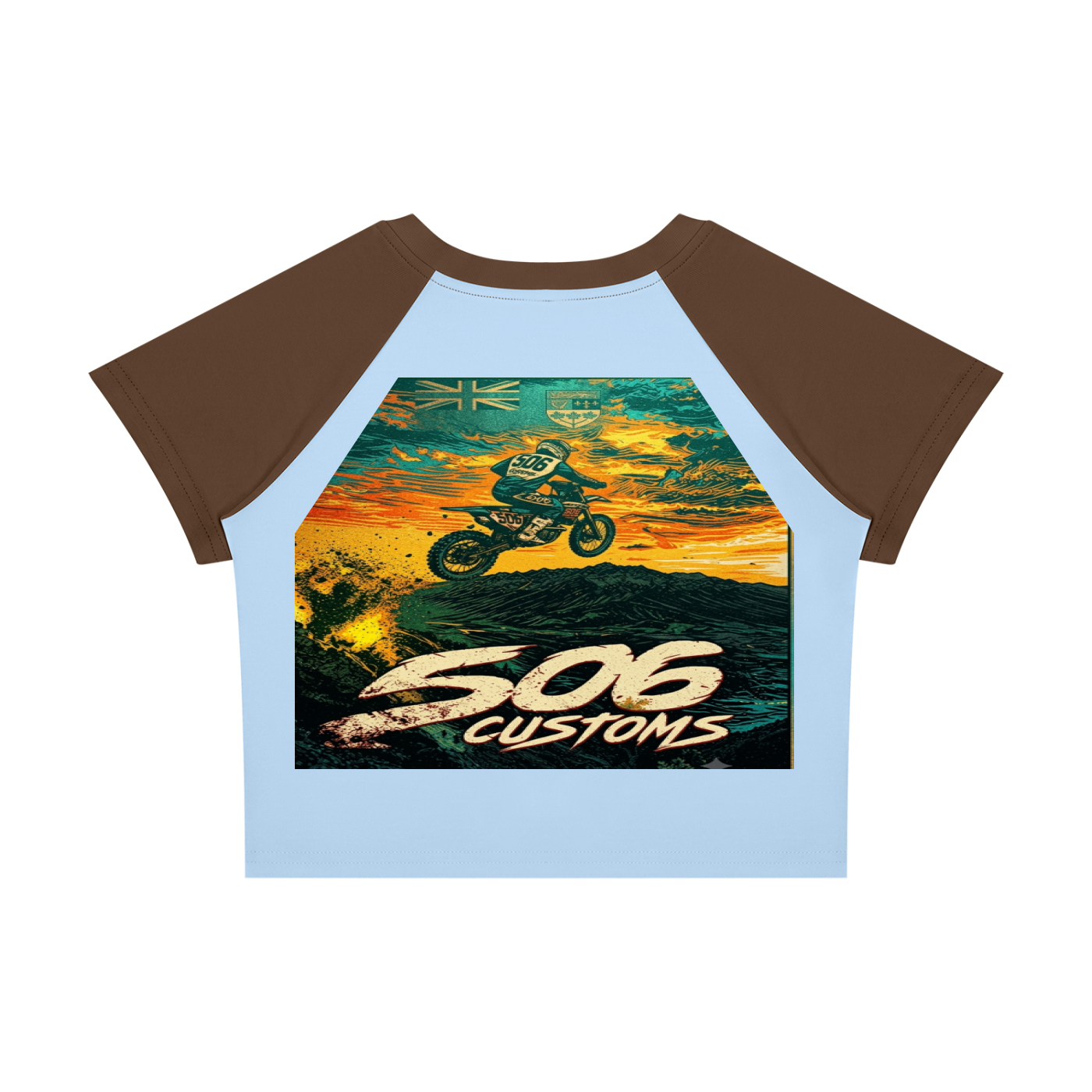 Women’s Raglan Color Block Baby T-Shirt