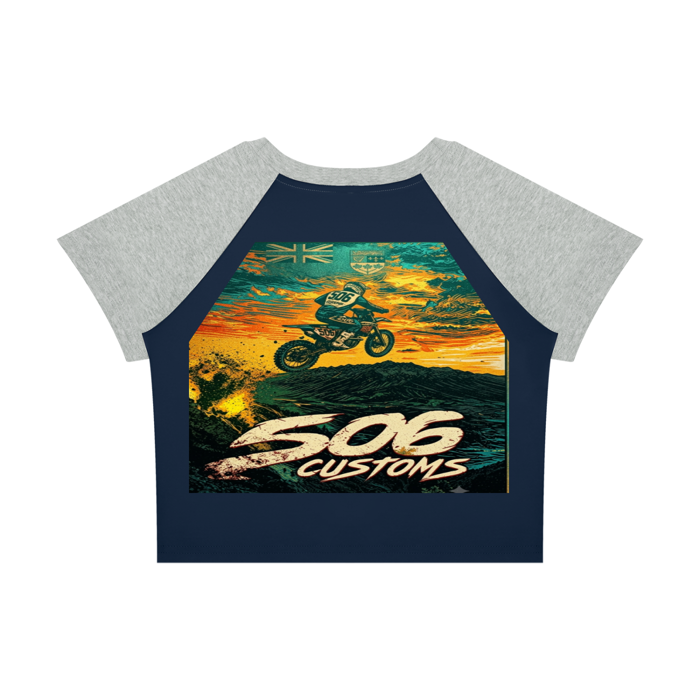 Women’s Raglan Color Block Baby T-Shirt
