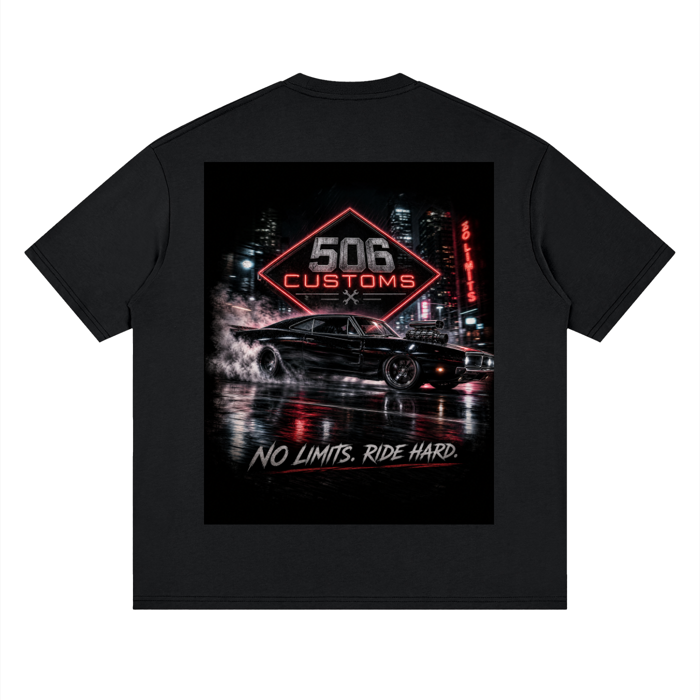 Streetwear Loose Drop Shoulder T-Shirt