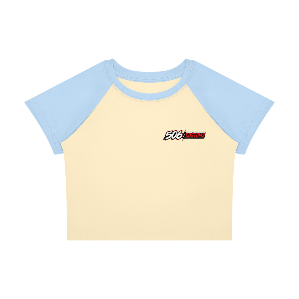 Women’s Raglan Color Block Baby T-Shirt