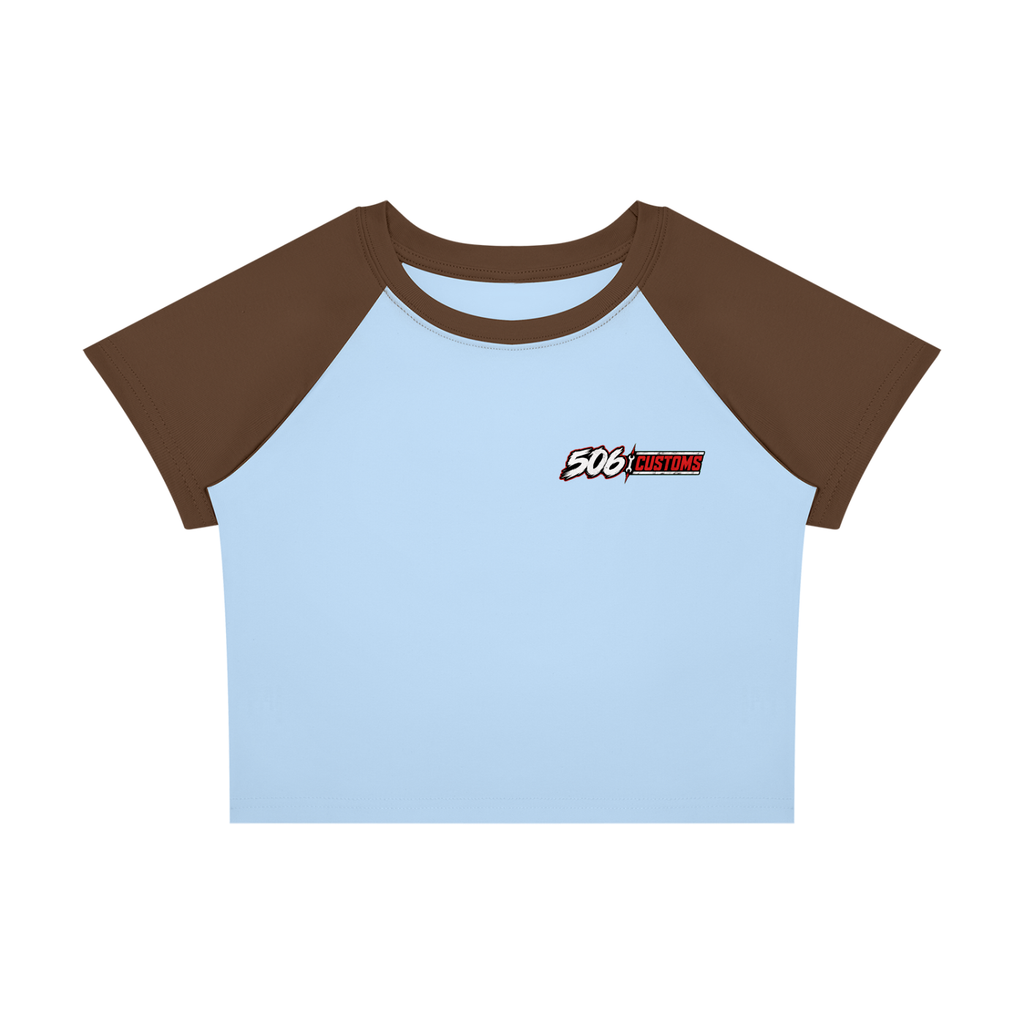 Women’s Raglan Color Block Baby T-Shirt